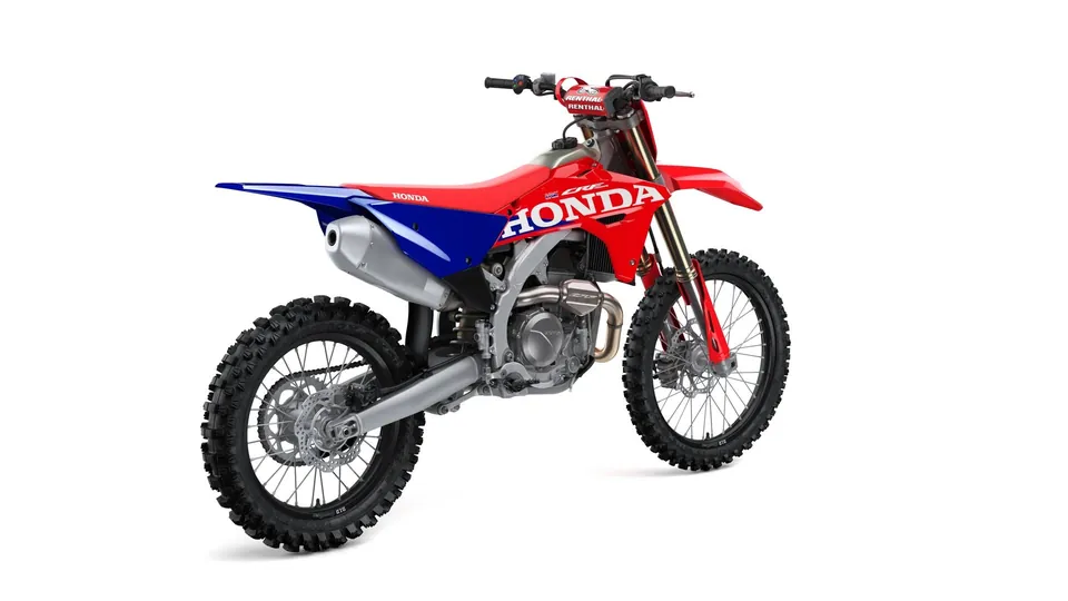 Motocross mit der Honda CRF450R im Training und im Rennen
